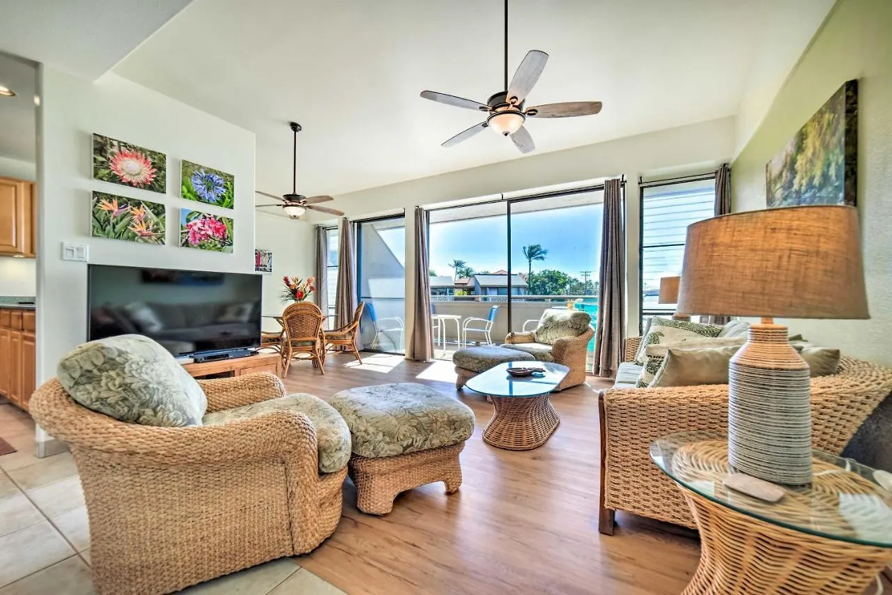 Kihei Oceanside Escape With Balcony - Steps To Beach 0*,  United States